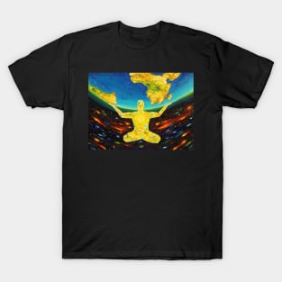 Atlas in the lotus position T-Shirt